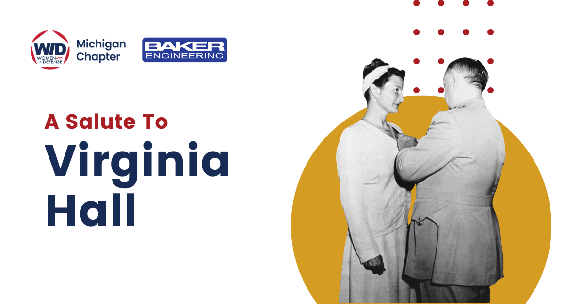 WID Michigan and Baker present: A Salute to Virginia Hall